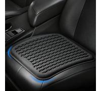 WENINETIES Cojín de Gel para Asiento para Mini Clubman 2019-2024, Funda de Asiento de Coche Refrescante con Espuma Viscoelástica, Transpirable para Verano y Alivio de Presión, 44x44cm,Black