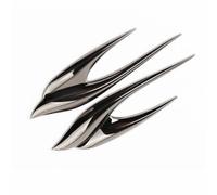 WENINETIES Emblema Adhesivo metálico para Great Wall King Kong Cannon C70 C20r C30, Emblema Escudo Insignias y emblemas para Maletero para Carrocería Pegatinas,Grey