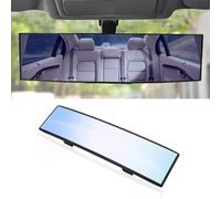 WENINETIES Espejo Retrovisor para el Interior del Coche para Audi S-Linie Q5 Q7 A3 A4, Convexo Gran Angular Antideslumbrante Panorámico para Automóvil,Blue