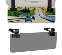 WENINETIES Extensión de Parasol para Cupra Terramar 2024 2025 | Lente Polarizada, Antideslumbrante, Bloqueo De Rayos UV, Clip Doble