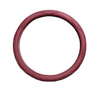 WENINETIES Funda Volante Coche para Mercedes Benz C 180 C 200 C 220 C 250 C 300 C 43 AMG C 63 AMG, Cubierta Volante Coche Funda Volante de Cuero de Microfibra Interior Decoracion,Type-O,Red