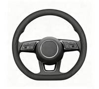WENINETIES Funda Volante Coche para MG ZS GS 5 Gundam 350, Funda Volante Coche y Antideslizante Suave Antideslizante Transpirable Cubre,Black Line-D-Type