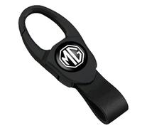 WENINETIES Llavero de Coche para MG5 Electric from 2022 (MG 5), Llavero con el Logotipo para Coche Individual como Regalo para Los Fanáticos de Los Coches,Bla-CK