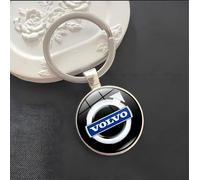 WENINETIES Llavero para Coche para Volvo XC40 (AB Bj.2018), Antipérdida Resistente y Duradero Metálico Extraíble Práctico Accesorios