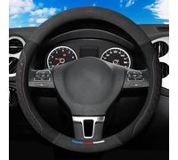 WENINETIES Microfibra Piel Funda de Volante para Chrysler Town & Country 5 2008-2016, Funda Volante Coche 37-38cm Antideslizante Duradera Todas Las Estaciones,O Type