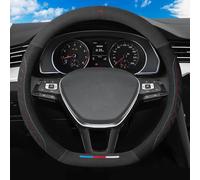 WENINETIES Microfibra Piel Funda de Volante para Chrysler Town & Country 5 2008-2016, Funda Volante Coche 37-38cm Antideslizante Duradera Todas Las Estaciones,D Type
