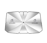 WENINETIES Parasol Coche Delantero para Citr-oen DS3 DS4 DS5 DS6 DS7 C1 C2 C3 C4 C5 C6 C8, Resiste A Los Rayos UV Auto Sombrilla Despegable Protector Solar Plegable Auto Accesorios