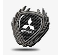 WENINETIES Pegatinas Emblemas Coche 3D para Mitsubishi Space Star 2nd Gen 2017-2024, Resistente al Agua y UV, Fácil Instalación Regalo para Hombre Amante del Coche