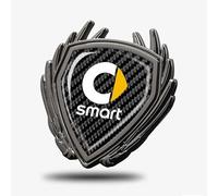 WENINETIES Pegatinas Emblemas Coche 3D para Smart Fortwo II 2007-2014, Resistente al Agua y UV, Fácil Instalación Regalo para Hombre Amante del Coche