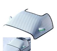 WENINETIES Protector para Parabrisas para Audi Q8 e-Tron Sportback SUV 2022-, Hielo Protege de Nieve Viento y Lluvia Protección Total para Invierno con Tiras Reflectantes