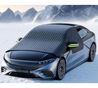 WENINETIES Protector para Parabrisas para Audi SQ8 e-Tron Sportback 2022-, Hielo Protege de Nieve Viento y Lluvia Protección Total para Invierno con Tiras Reflectantes