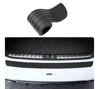 WENINETIES Protector Parachoques Trasero para Ford Kuga (CX482) Titanium/X/St Line 2019-2023 2024 2025, Tira Umbral Maletero Goma Anti-Arañazos Cubierta Auto Negro,C