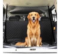 WENINETIES Red Separador Perro para Coche para Polestar 4 P417 I 2024-2026 | 1 Pieza Barrera de Seguridad Maletero Elástica Universal con Ganchos