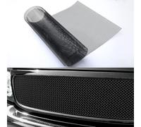 WENINETIES Rejilla del Coche para Skoda Rapid Spaceback NH I 2013-2024, Negro Rejilla de Carreras Tamaño del Rómbico Rejilla de Malla de Aluminio