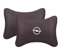 WENINETIES Reposacabezas Coche para Opel Adam Antara Astra J K L Combo Corsa D E F Crossland X, Almohada de Cuello de Coche de con Correa Ajustable Espuma de Memoria al 100%, 2 Lumbar Pillows-D