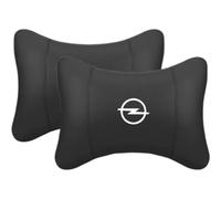 WENINETIES Reposacabezas Coche para Opel Adam Antara Astra J K L Combo Corsa D E F Crossland X, Almohada de Cuello de Coche de con Correa Ajustable Espuma de Memoria al 100%, 2 Lumbar Pillows-A