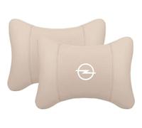 WENINETIES Reposacabezas Coche para Opel Adam Antara Astra J K L Combo Corsa D E F Crossland X, Almohada de Cuello de Coche de con Correa Ajustable Espuma de Memoria al 100%, 2 Lumbar Pillows-B