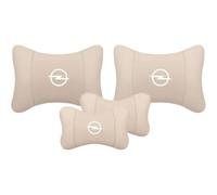 WENINETIES Reposacabezas Coche para Opel Adam Antara Astra J K L Combo Corsa D E F Crossland X, Almohada de Cuello de Coche de con Correa Ajustable Espuma de Memoria al 100%