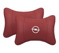 WENINETIES Reposacabezas Coche para Opel Adam Antara Astra J K L Combo Corsa D E F Crossland X, Almohada de Cuello de Coche de con Correa Ajustable Espuma de Memoria al 100%, 2 Lumbar Pillows-C