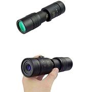 WENKA Monocular impermeable a prueba de niebla con soporte para smartphone y trípode para observación de aves, caza, camping, viajes, senderismo, 4K 10 300 x 40 mm, telescopio monocular con zoom súper