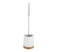 WENKO Escobillero Bamboo cerámica WC-Bürstenhalter Blanco