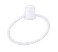 Wenko 17945100 Toallero aro Pure, Acrilonitrilo Butadieno Estireno (ABS), 27.5 x 22 x 2.5 cm, Blanco