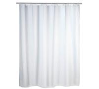 Wenko 19145100 - Cortina de Ducha, de Tejido Textil, 120 x 200 cm, Color Blanco