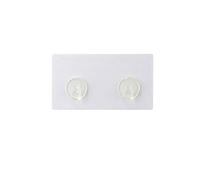 Wenko 20200100 - Colgador con Ganchos de Material plástico, 14.5 x 2 x 8 cm, Color Blanco