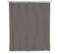Wenko 22486100 cortina de ducha gris Ratón, PEVA, 180 x 200 cm