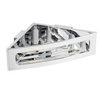 Wenko 25584100 Estante de Plástico Turbo-Loc Bralia, Cromo