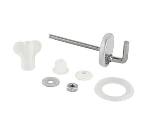Wenko 300214100 - Sujeción para Asientos de Inodoro, de Acero Fino Inoxidable