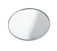 Wenko 3660010100A - Espejo Mural de Aumento Triple para la cosmética, Material plástico y Vidrio, con diámetro de 12 cm, Color Plateado