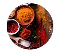 Wenko 53900100 salvamanteles de Cruz Especias de Cristal, Multicolor 20,3 x 22,7 x 0,8 cm