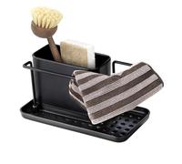Wenko 55078100 Organizador de Fregadero Orio, Negro