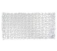 WENKO Alfombra Interior baño Paradise Transparente, Cloruro de polivinilo, 36 x 71 cm, Transparente