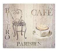 WENKO Alfombrilla Mod, Bistro alfombrilla de cocina decorativa resistente al calor antideslizante multicolor PVC 60x52 cm plástico impermeable