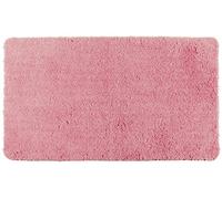 WENKO - Alfombrilla para baño de poliéster y acrílico, 120 x 70 x 1 cm, poliéster, Rosa Suave, 120.0 x 70.0 x 1.0 cm