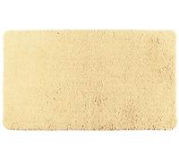 WENKO - Alfombrilla para baño de poliéster y acrílico, 120 x 70 x 1 cm, poliéster, Vainilla, 120.0 x 70.0 x 1.0 cm
