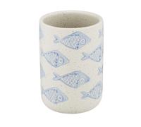 Wenko Aquamarin vaso para cepillos de dientes azul 24310100