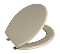 Wenko Asiento De Inodoro Prima Beige Arena Mate Tapa De Inodoro