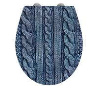 WENKO Asiento Retrete Cozy Mecanismo de Cierre Suave Wc Gafas Tocador Inodoro