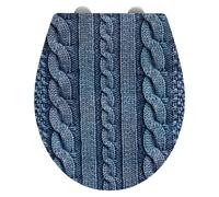 WENKO Asiento Retrete Cozy Mecanismo de Cierre Suave Wc Gafas Tocador Inodoro