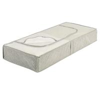 WENKO Bajocama Balance - Bolsa de almacenamiento para debajo de la cama con ventana de visualización, Polipropileno, 105 x 15 x 45 cm, Taupe