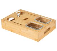 Wenko® Bandeja para aperitivos con cuencos de cristal