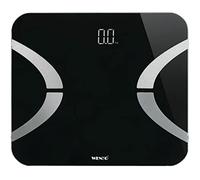 WENKO Báscula analítica LED BT 30x26cm, negro