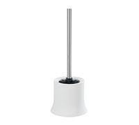Wenko Basic Escobillero, Plástico, Blanco, 14x14x38 cm