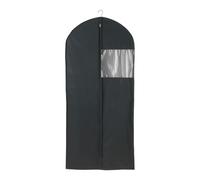 Wenko Bolsa portatrajes Deep Black Jumbo XXL, Polietileno, 60 x 135 x 12 cm, Negro