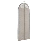 WENKO Bolsas portatrajes Balance 180 x 60 cm - Funda para ropa, protección segura, almacenamiento para trajes y vestidos, Polipropileno, 60 x 180 cm, Taupe