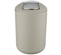 Wenko Brasil papelera 6.5 l cromo-beige 21222100