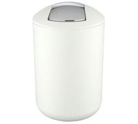 Wenko Brasil papelera 6.5 l cromo-blanco 21207100